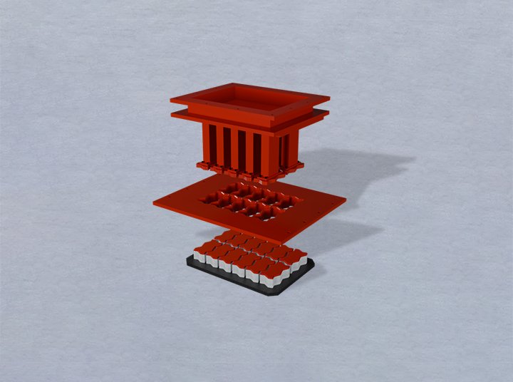 BRICK PUNCH & MOULD SINGLE PIECE