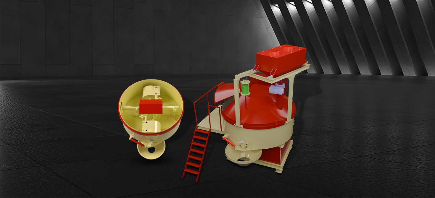 ROLLER TYPE PAN MIXER