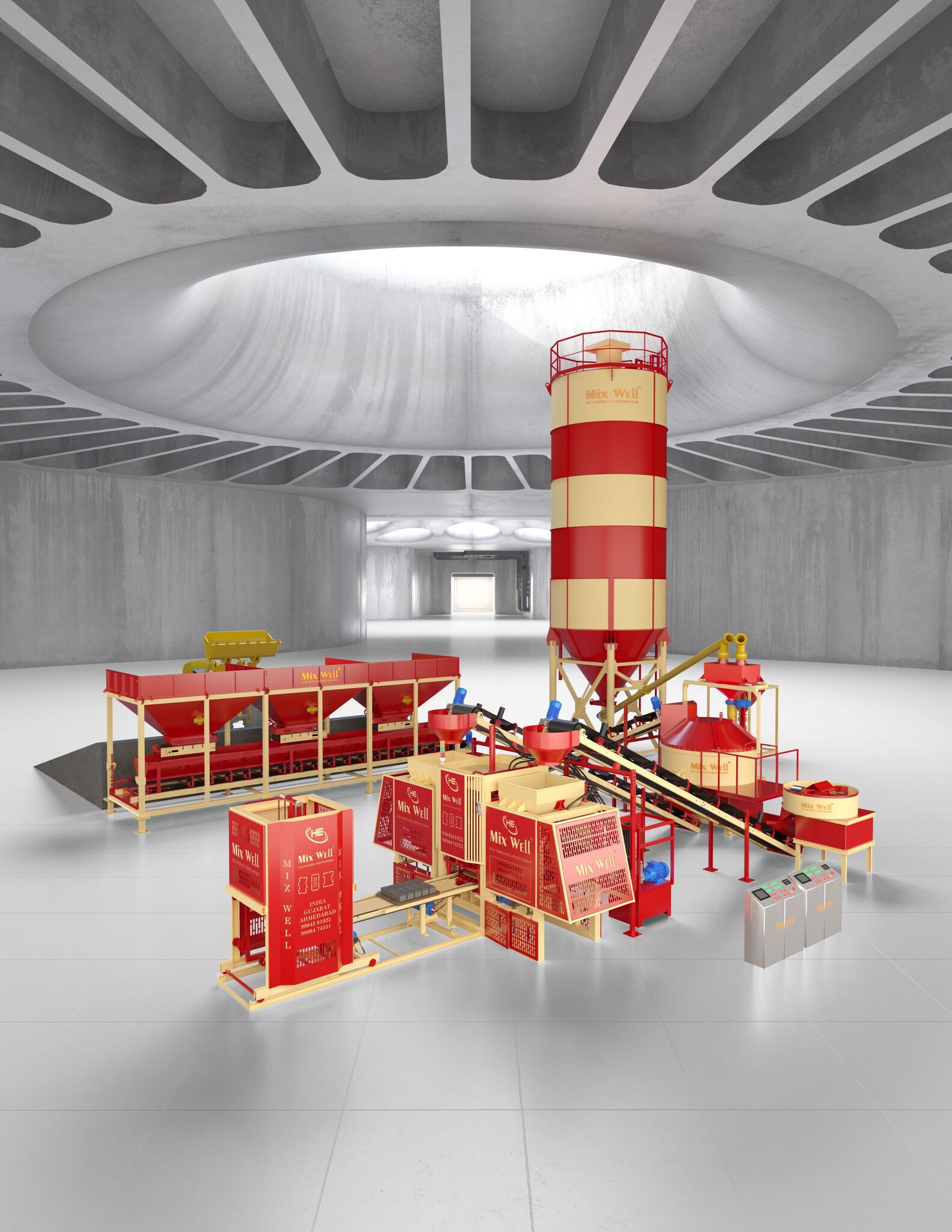 Fly Ash brick making machine manufacturers in India