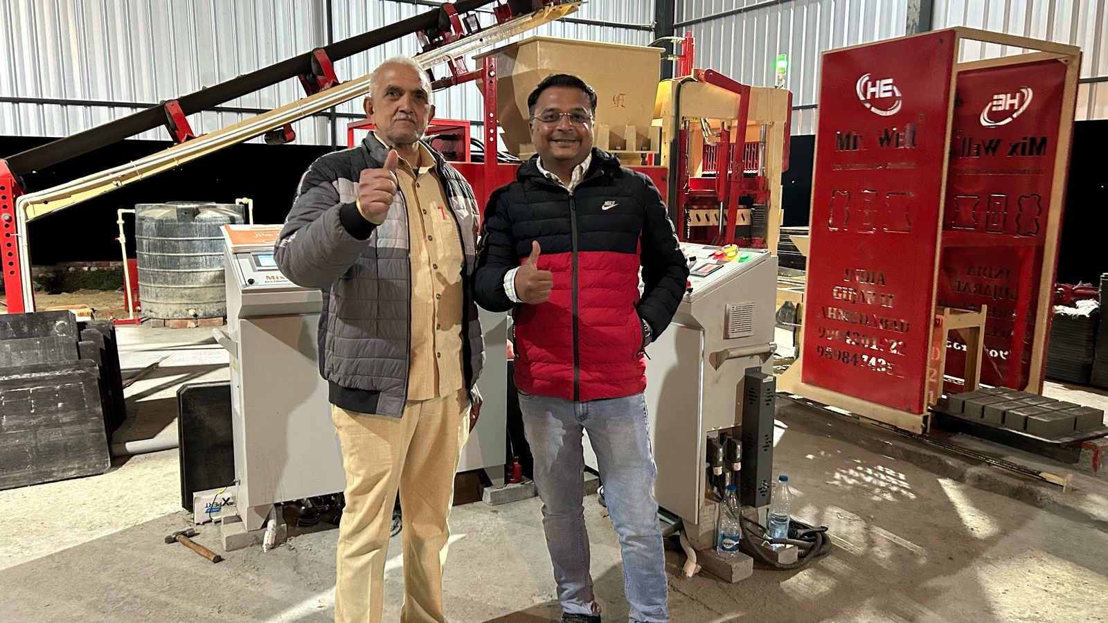 Fly Ash brick making machine manufacturers in India