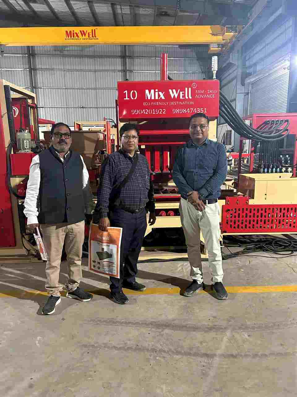 Fly Ash brick making machine manufacturers in India