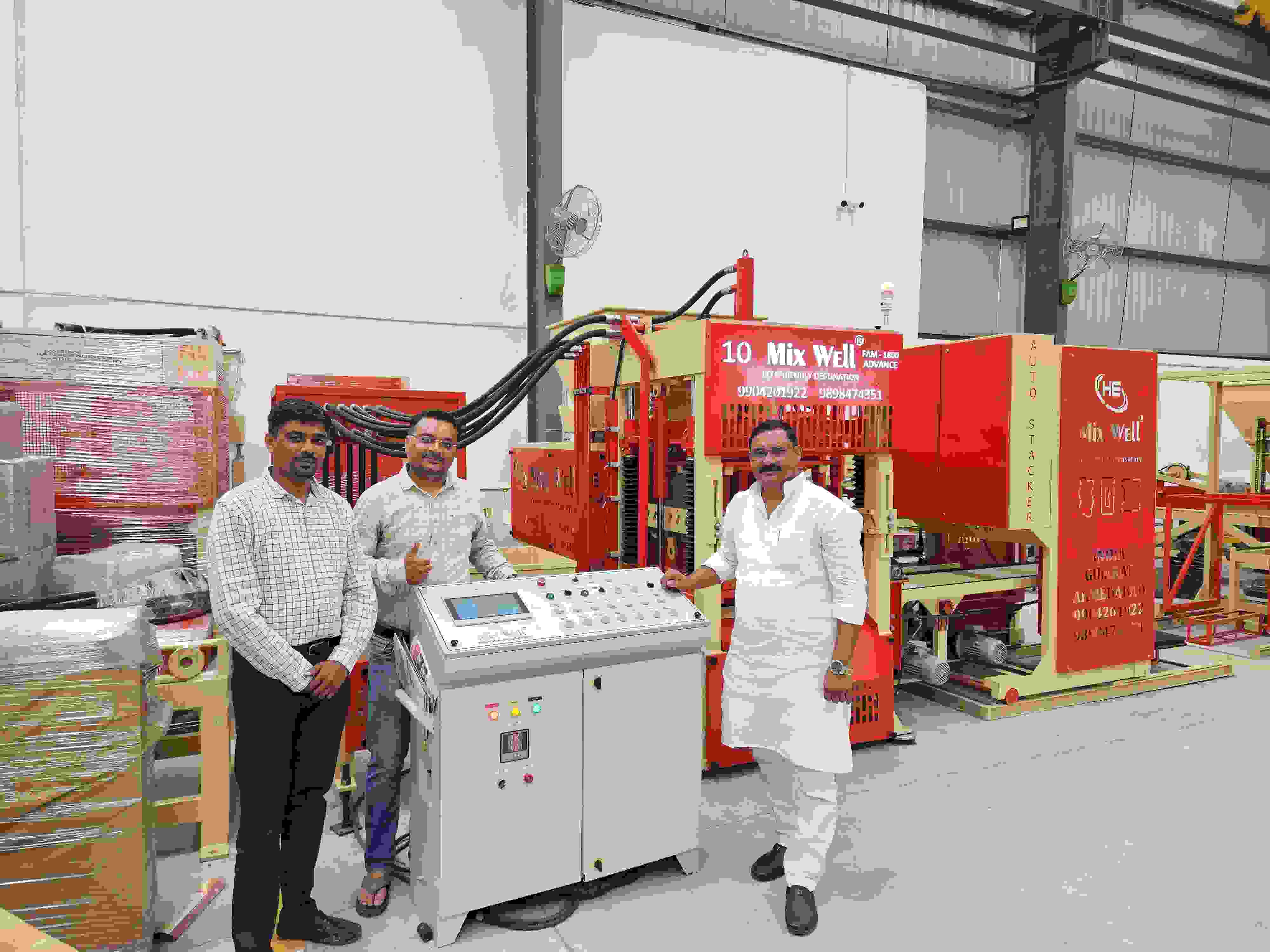 Fly Ash brick making machine manufacturers in India