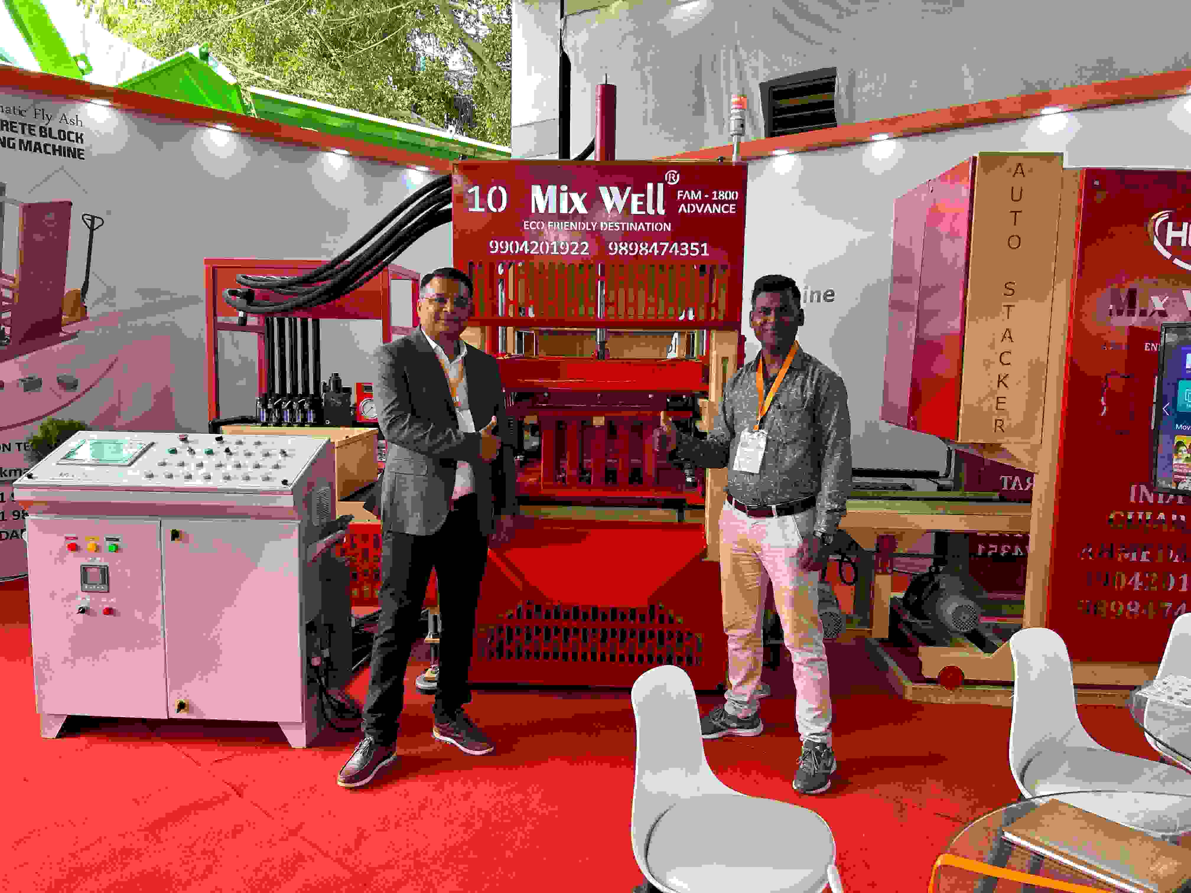 Fly Ash brick making machine manufacturers in India