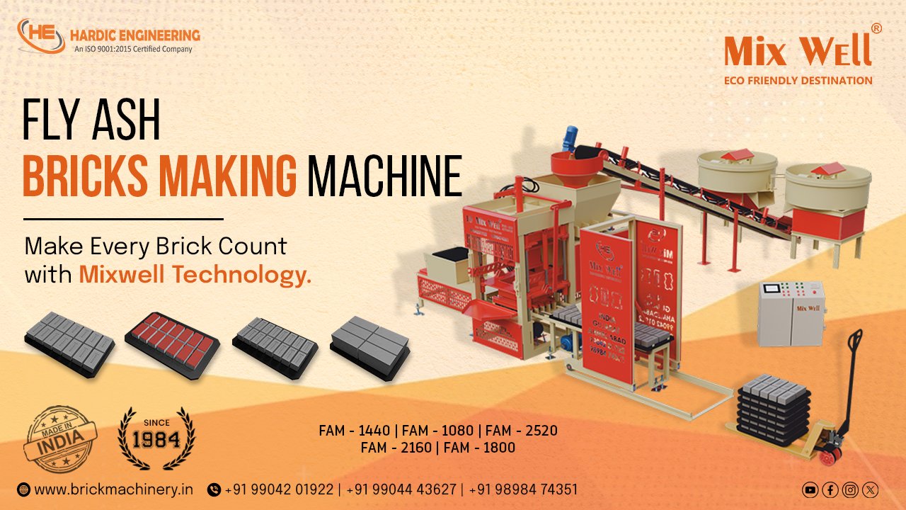 Fly Ash Brick Making Machine Manufacturer & Exporter